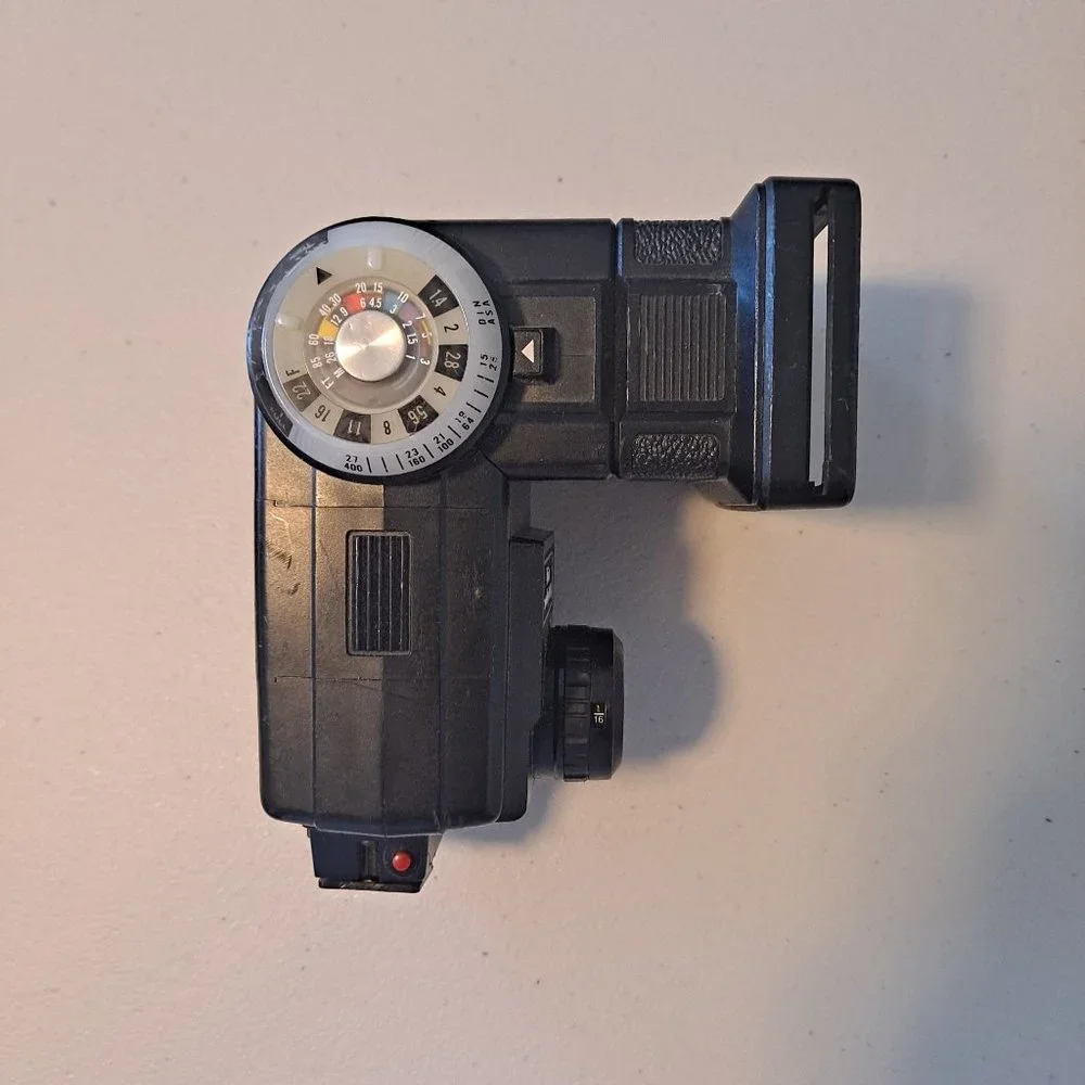 Camera Len Flash Pentax AF200T Vivitar Zoom Thyristor 285 GE Light Meter Vintage